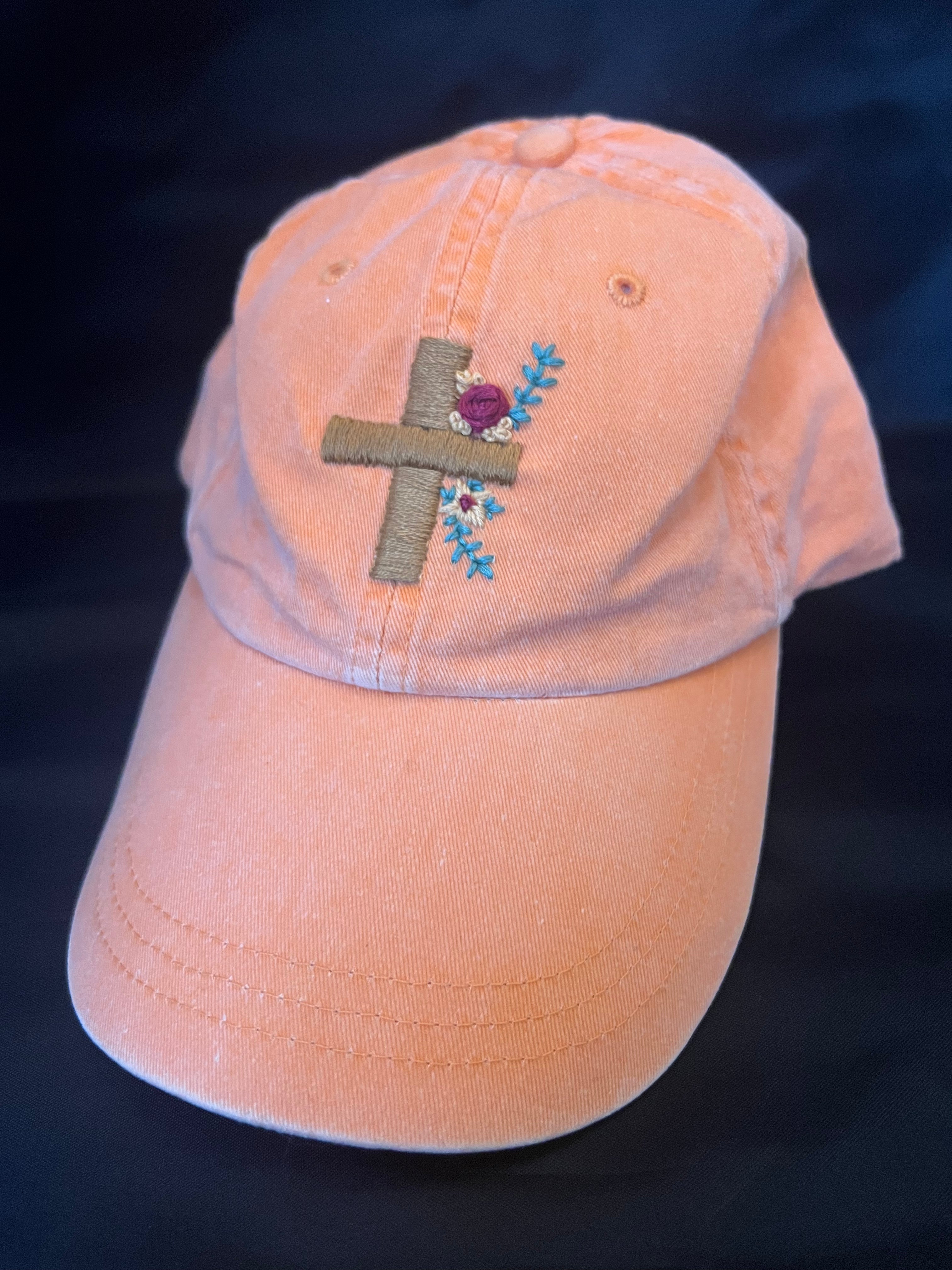 The Shepherd Stitch Hat - Orange Heather