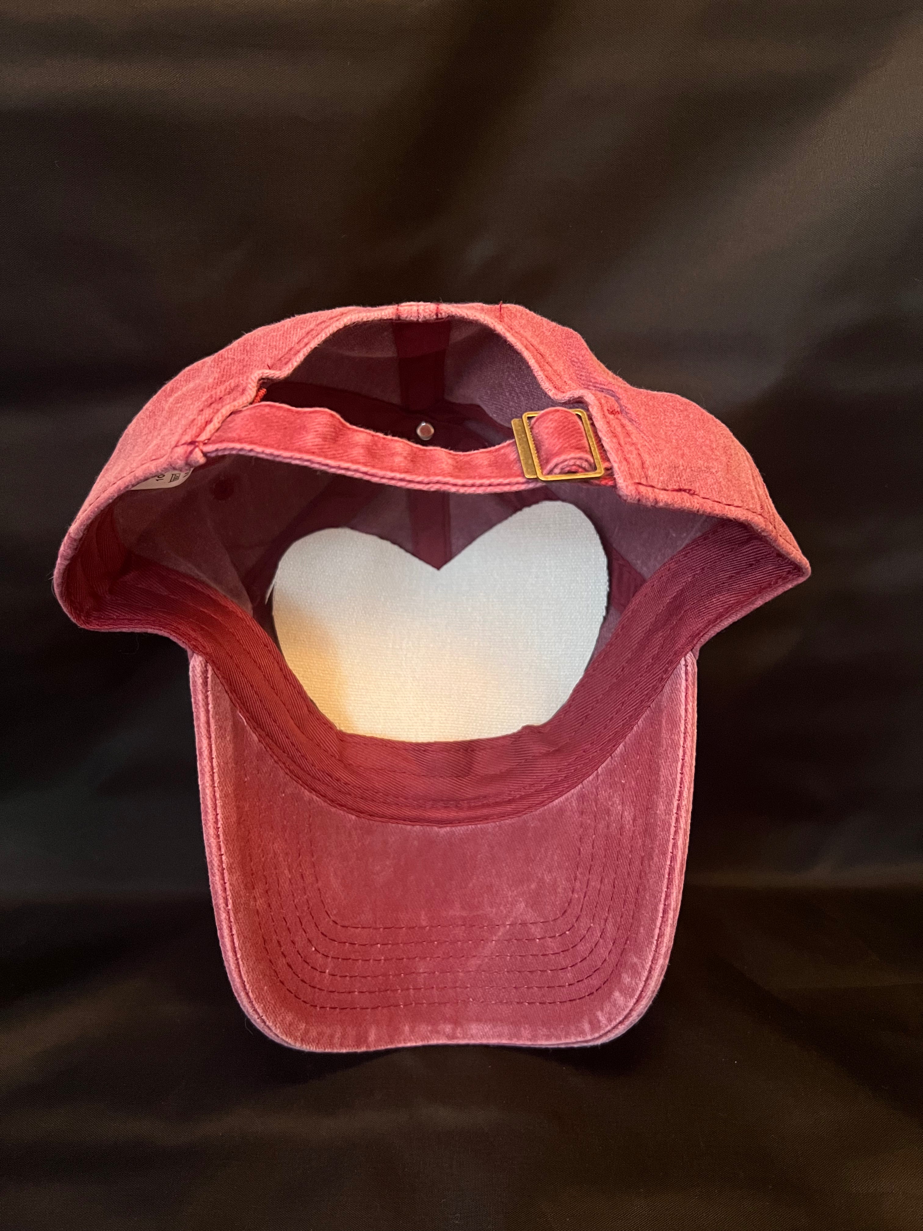 The Shepherd Stitch Hat - Red Heather