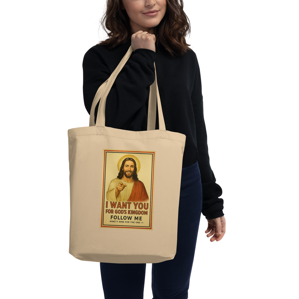 Follow Me Tote Bag