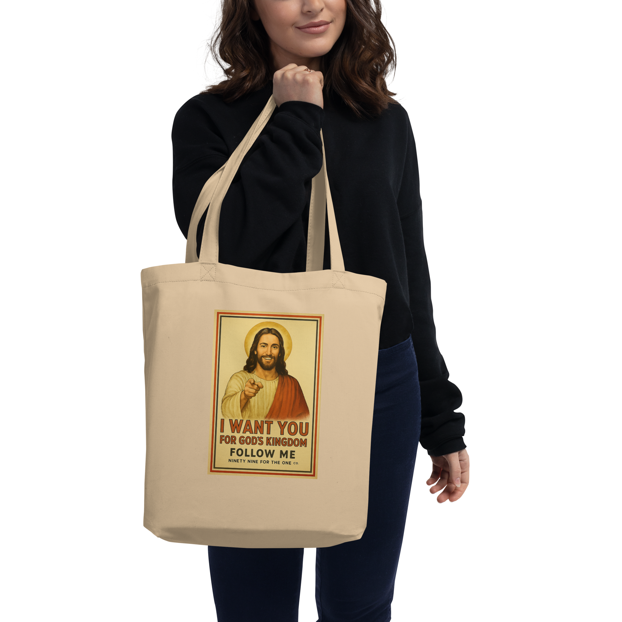Follow Me Tote Bag