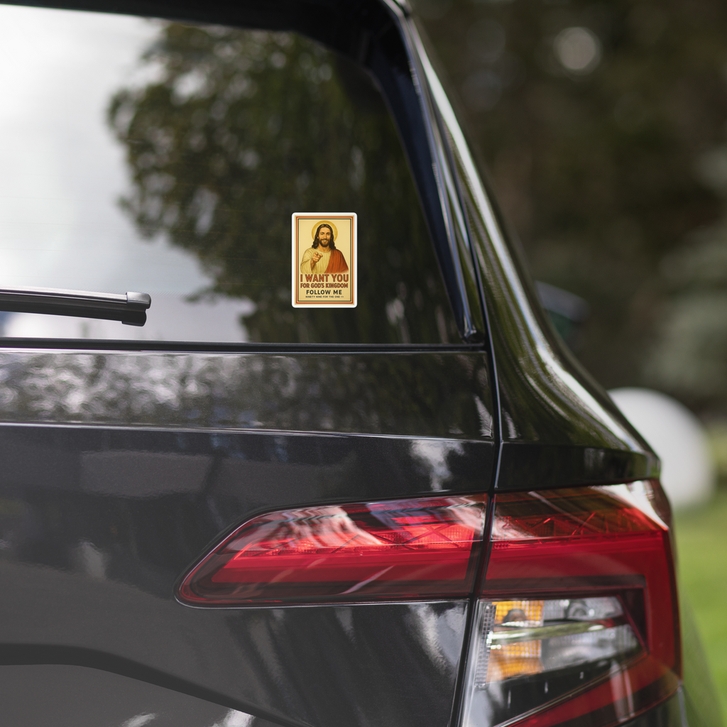 Follow Me Sticker