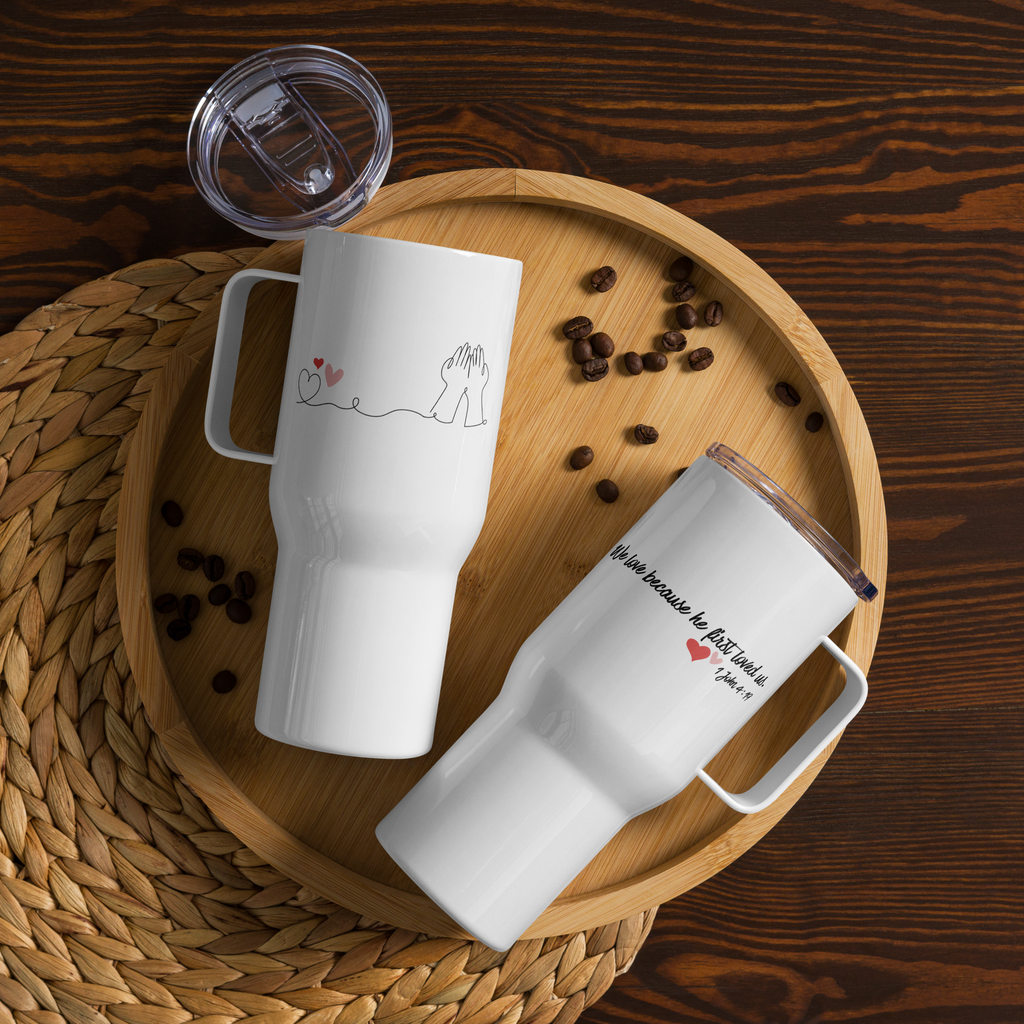 His Love Travel Mug