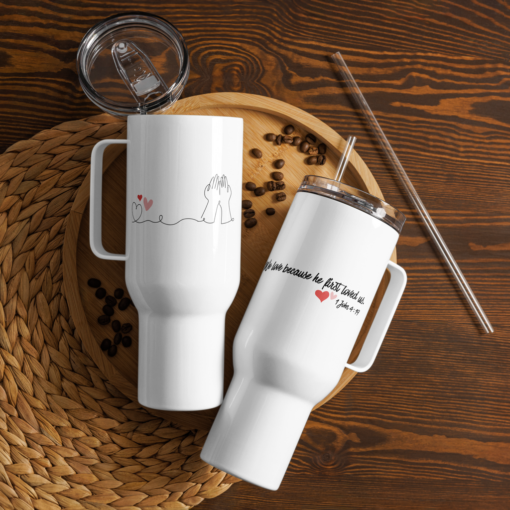 His Love Travel Mug