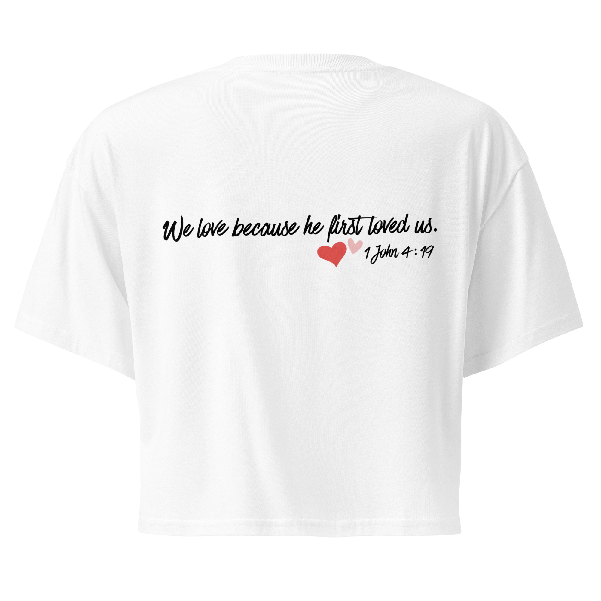 His Love Crop Tee