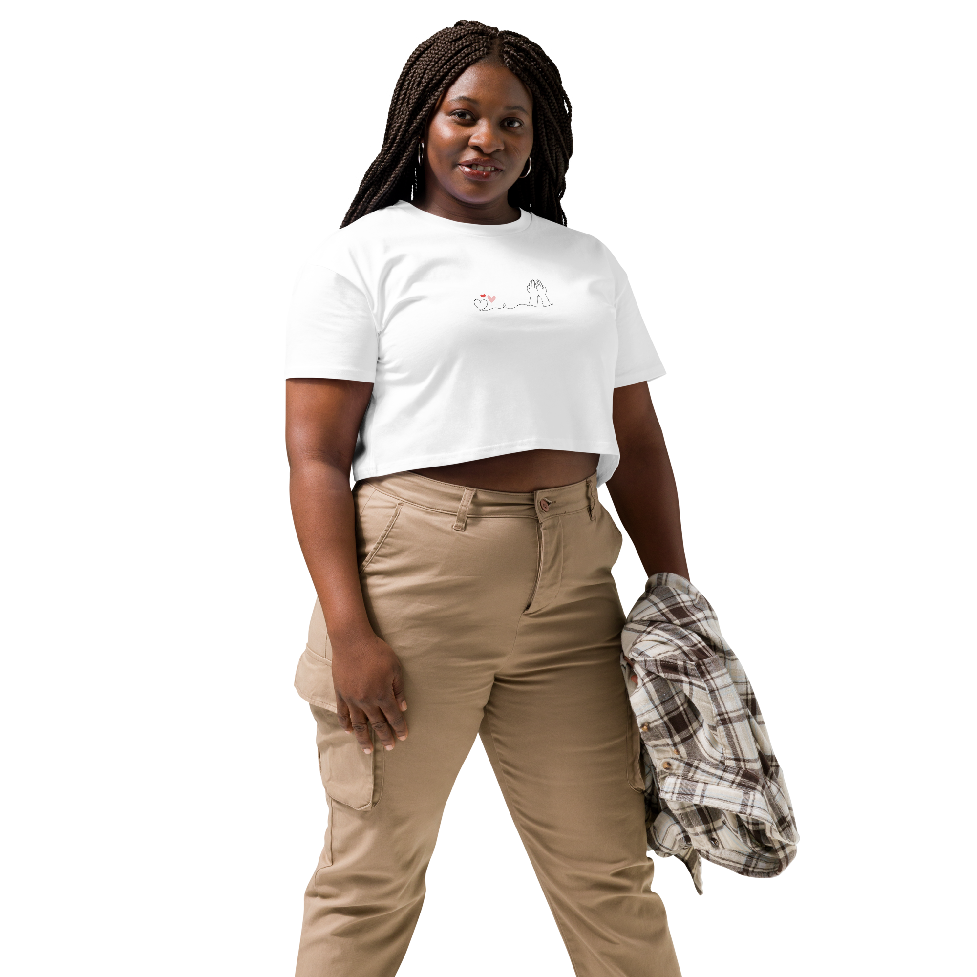 His Love Crop Tee